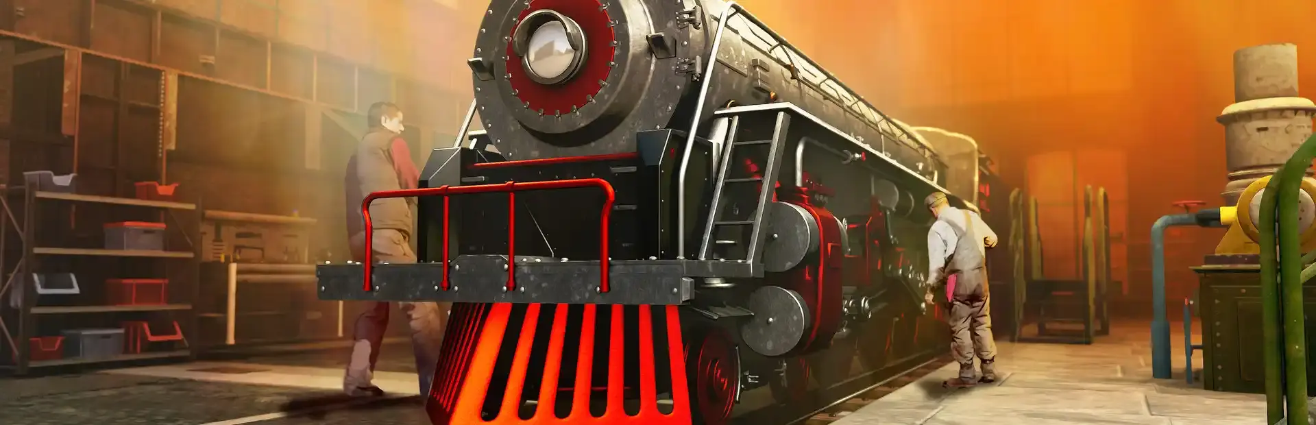 Train Mechanic Simulator 2025 background