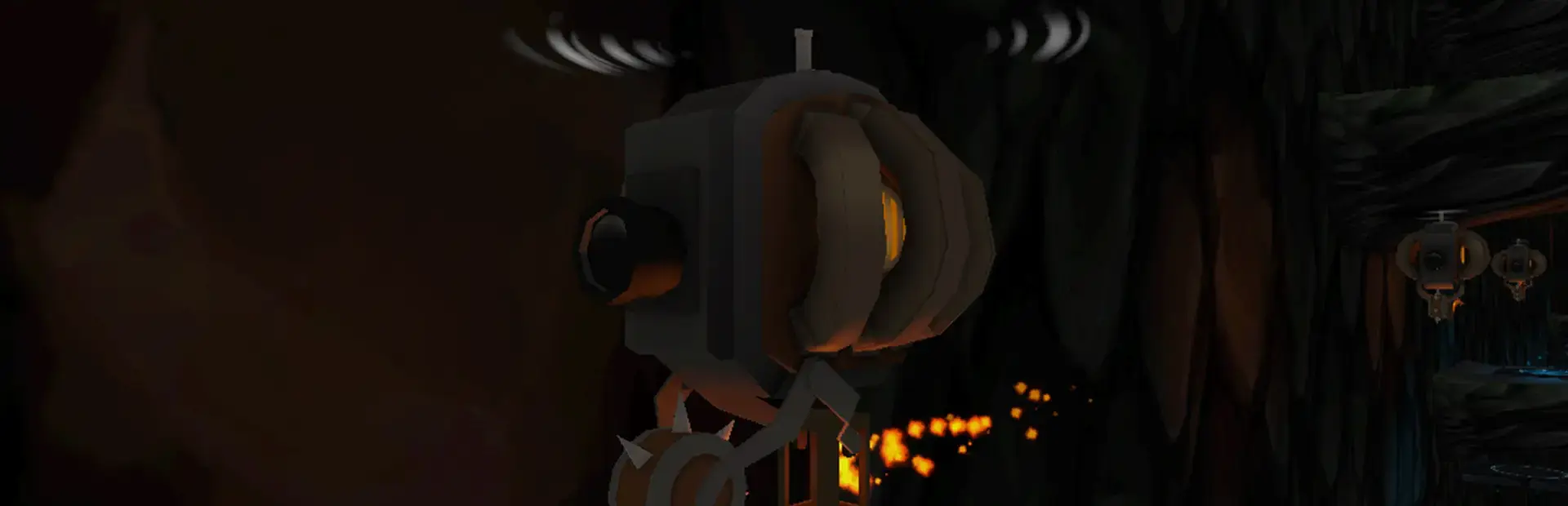 Torch Cave background