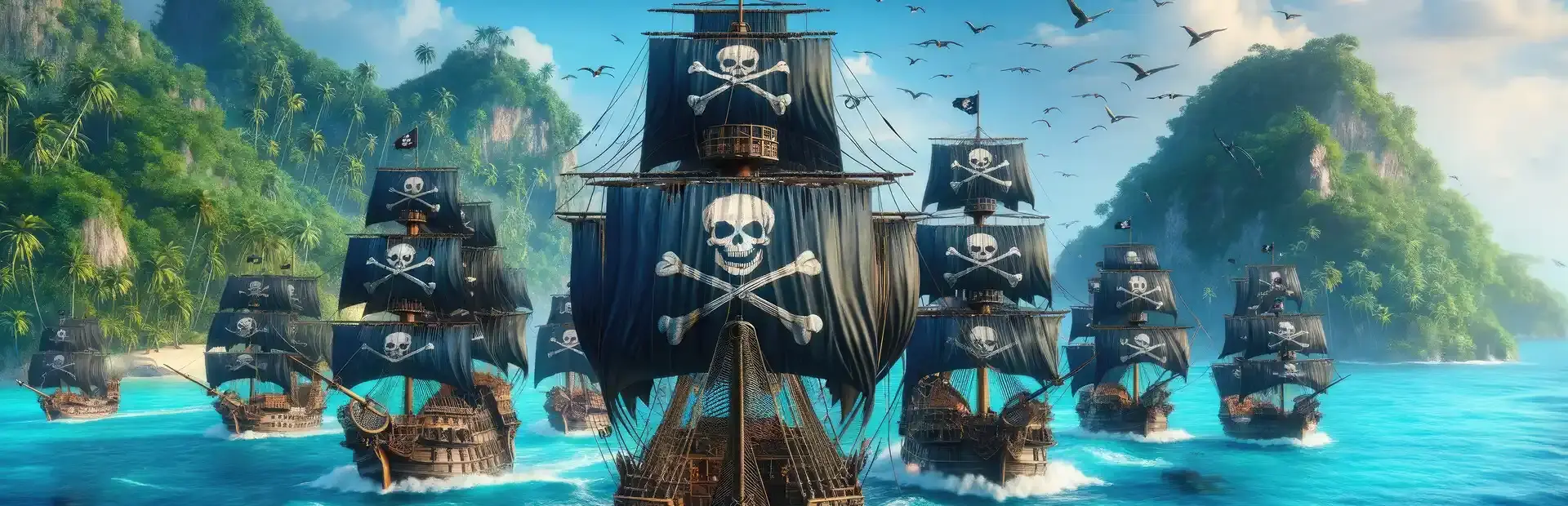 Pirates! Showdown: Enhanced Edition background