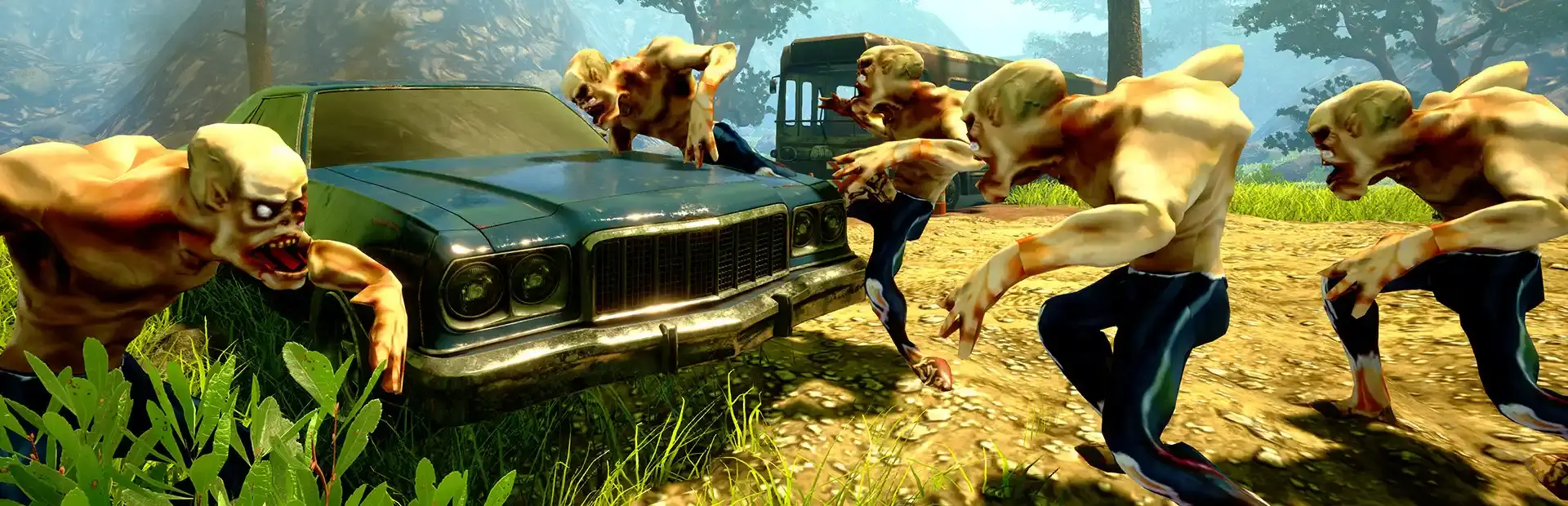 Zombie Road Rider background