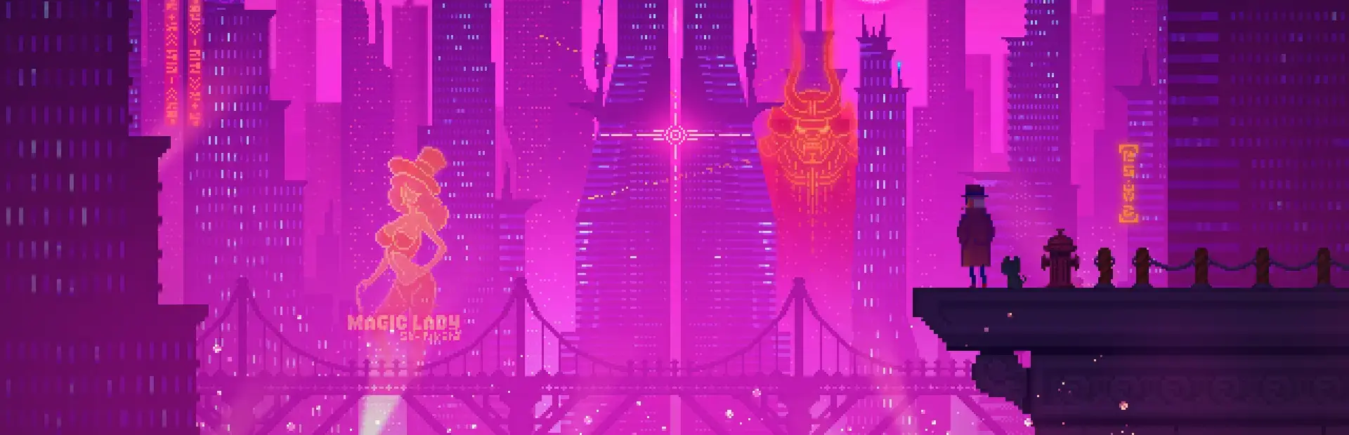 Tales of the Neon Sea background