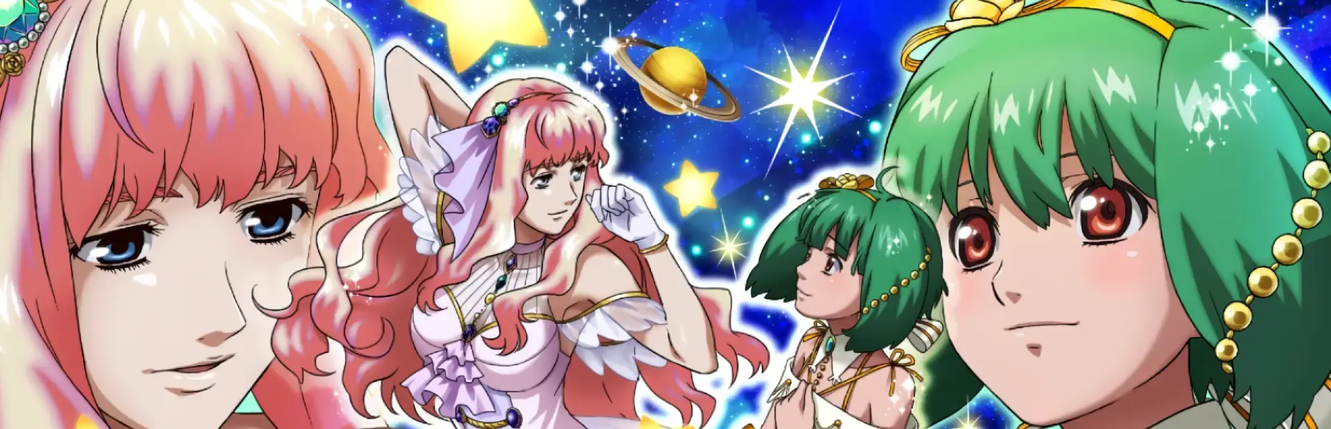 Macross Triangle Frontier background