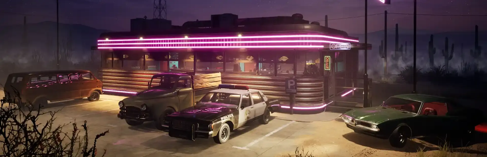 Road Diner Simulator background