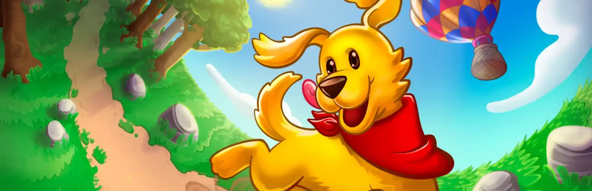 Jumpy Paws: World Adventures background
