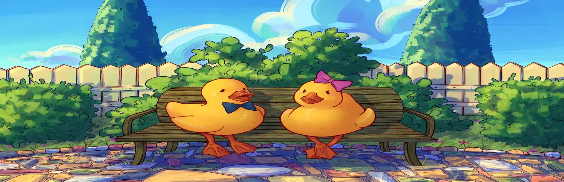 Little Duck Adventure background