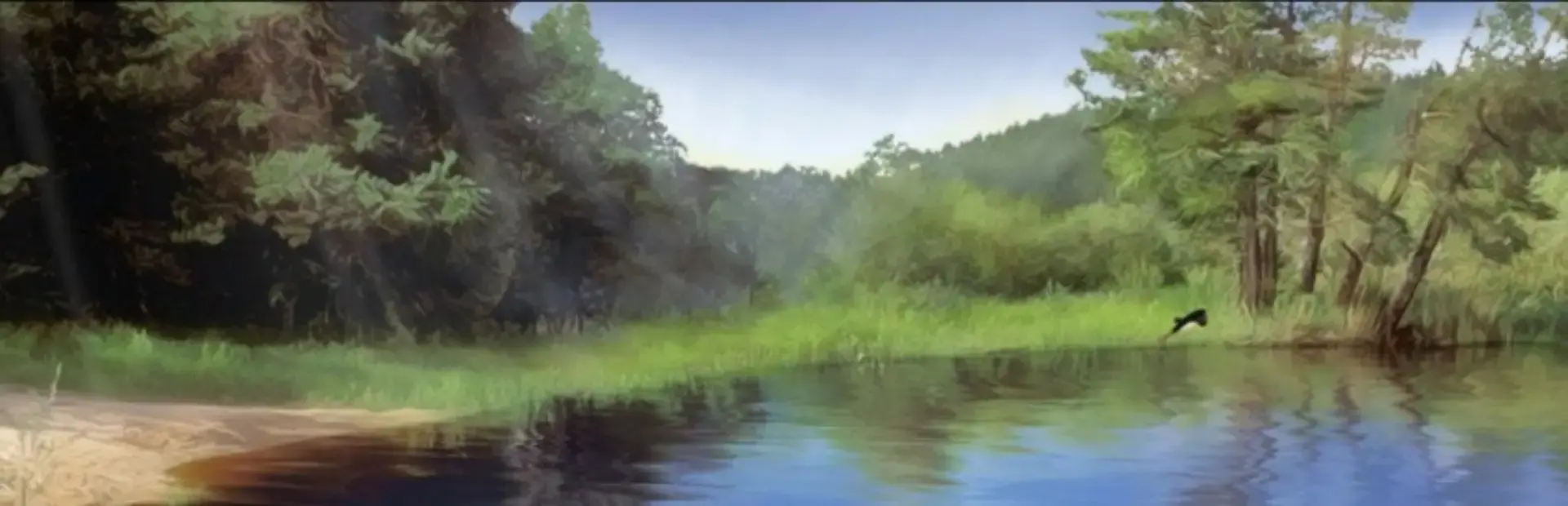 Just Fishing background