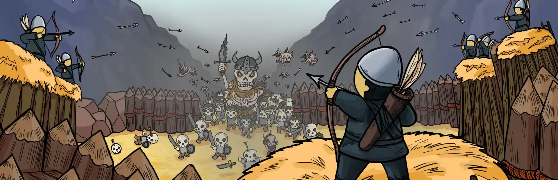 Hidden Valley Tower Defense background