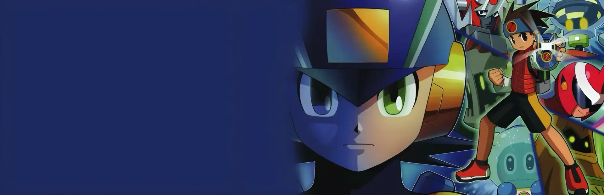 Mega Man Battle Network 4: Blue Moon background