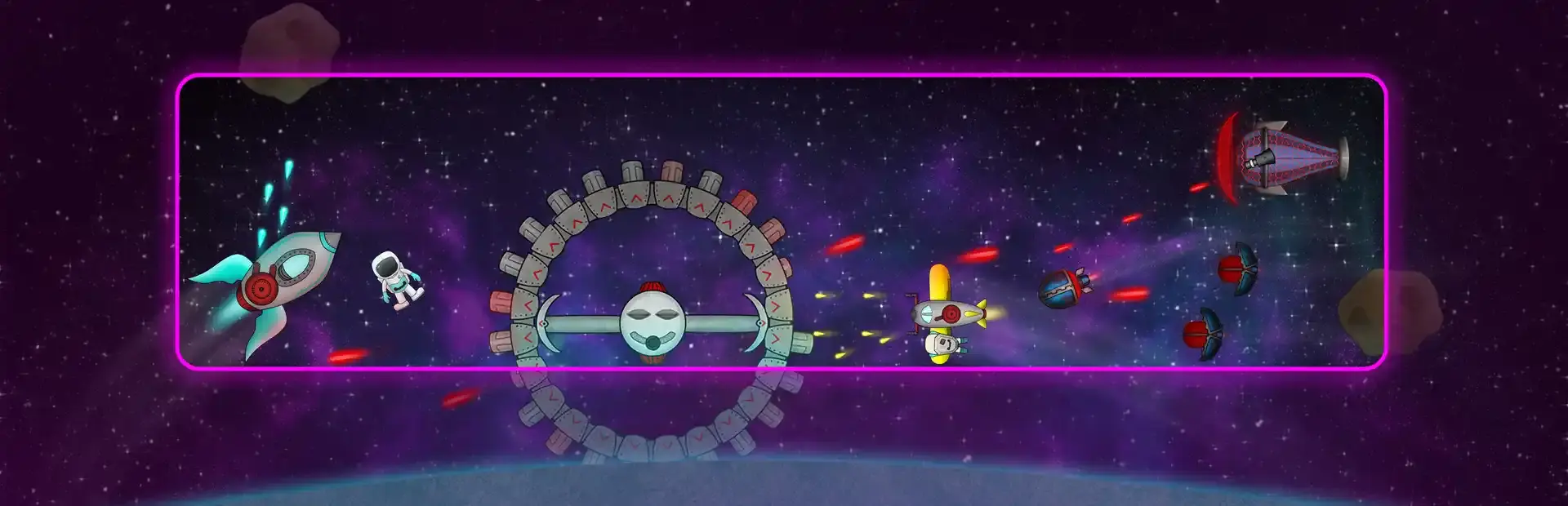 Super Mega Space Blaster Special Turbo background
