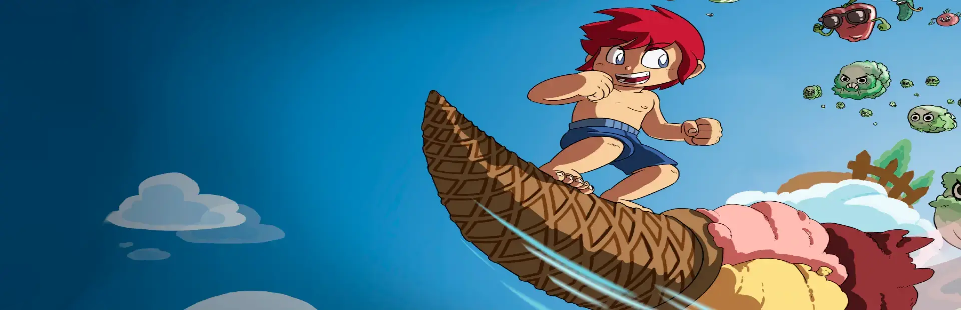 Ice Cream Surfer background