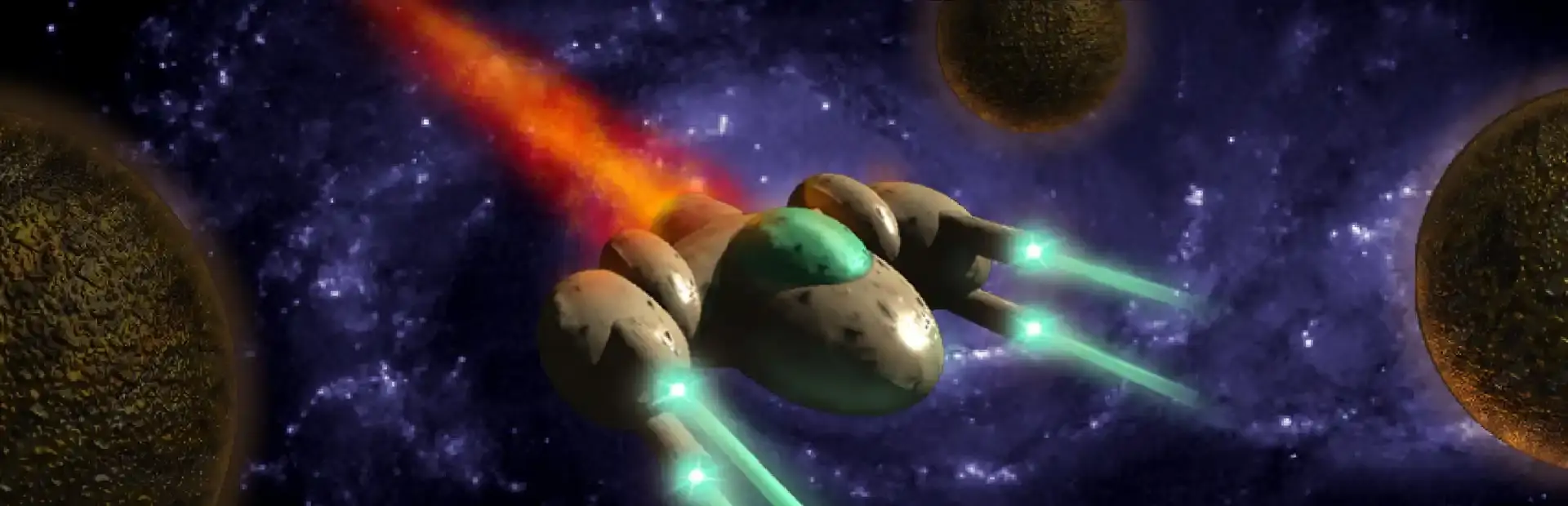 Meteor Storm background