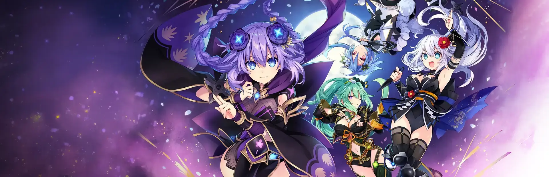 Neptunia x Senran Kagura: Ninja Wars background