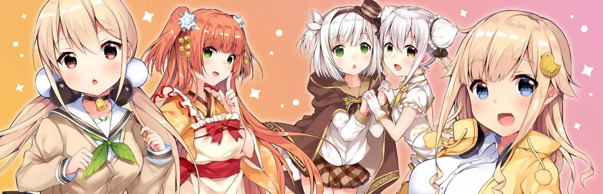 Food Girls background