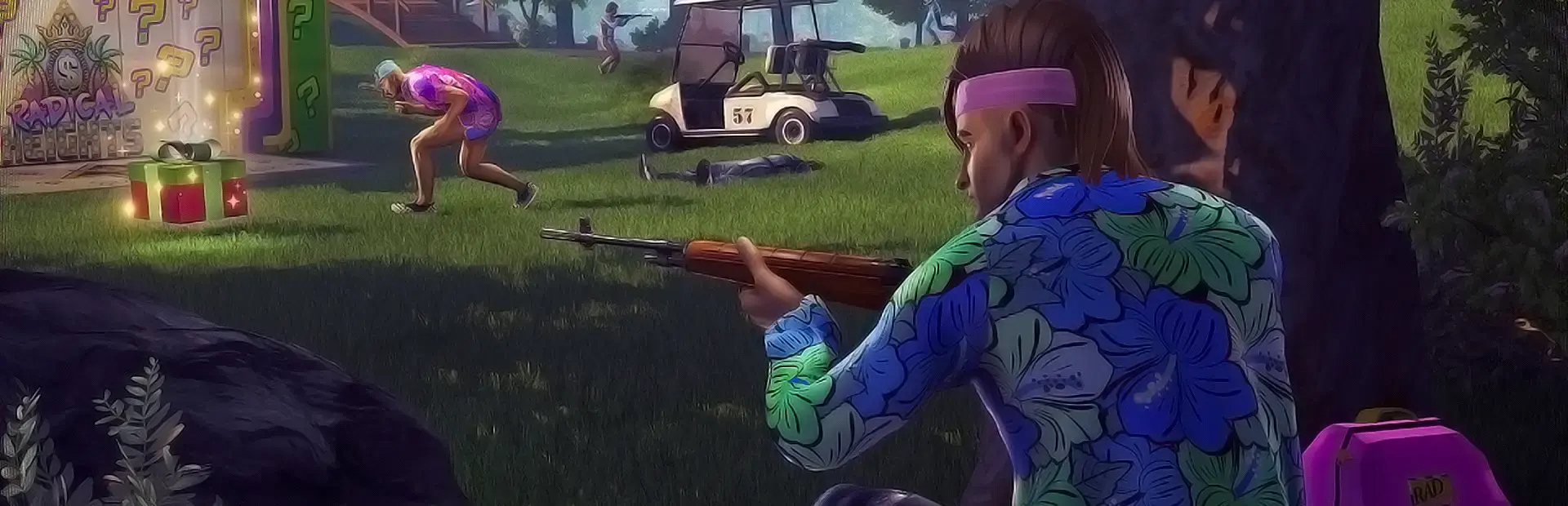 Radical Heights background