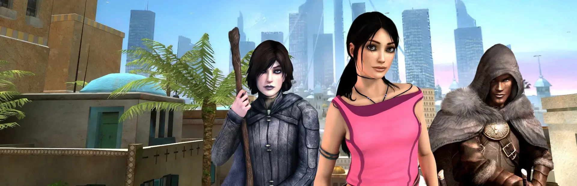 Dreamfall: The Longest Journey - Game of the Year Edition background