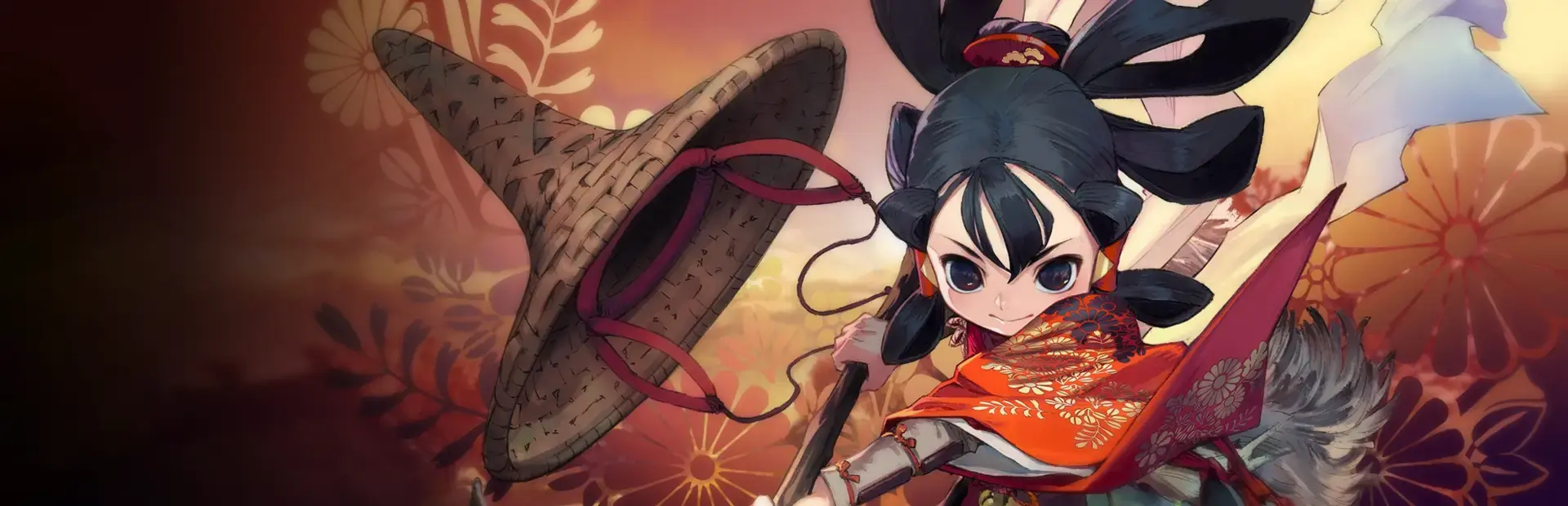 Sakuna: Hinuka Junreitan background