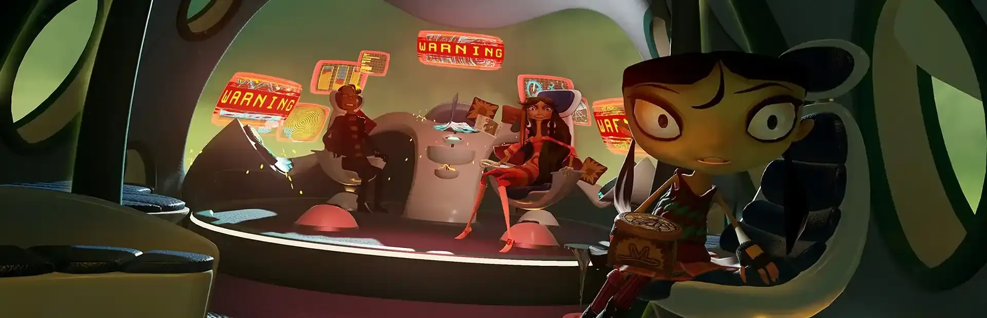 Psychonauts in the Rhombus of Ruin background