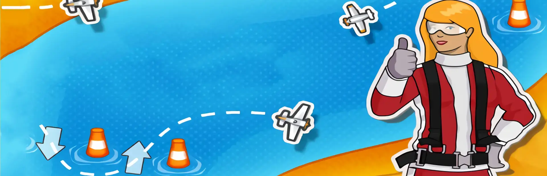 Flight Control Rocket background