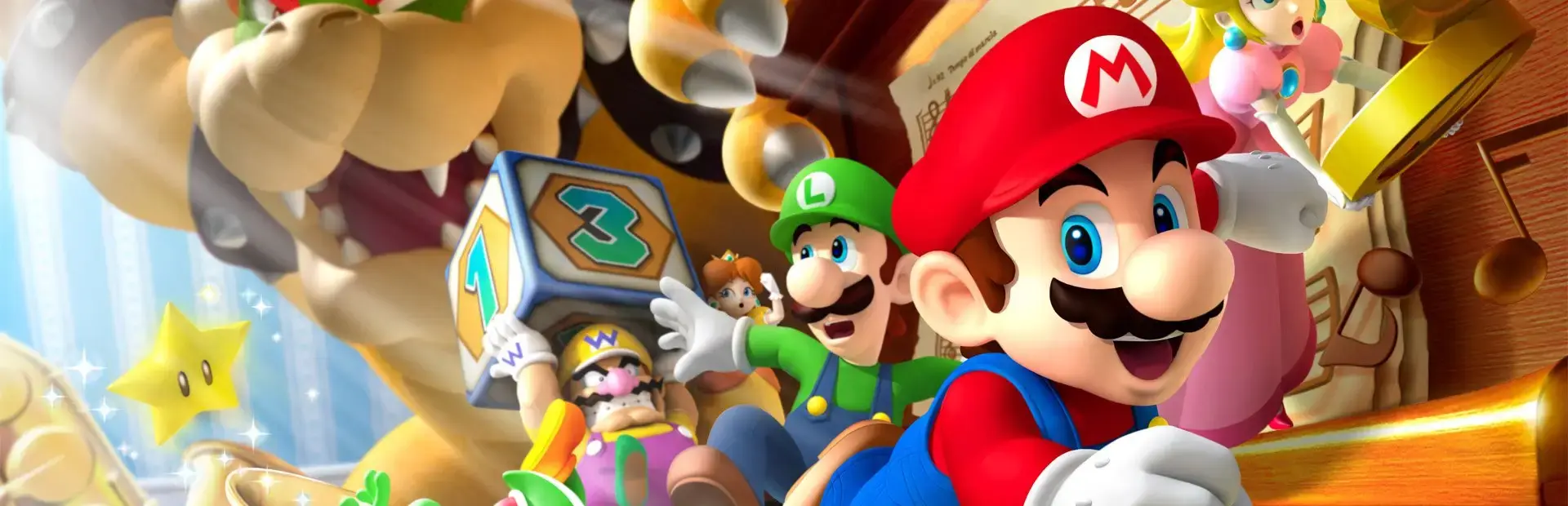 Mario Party DS background