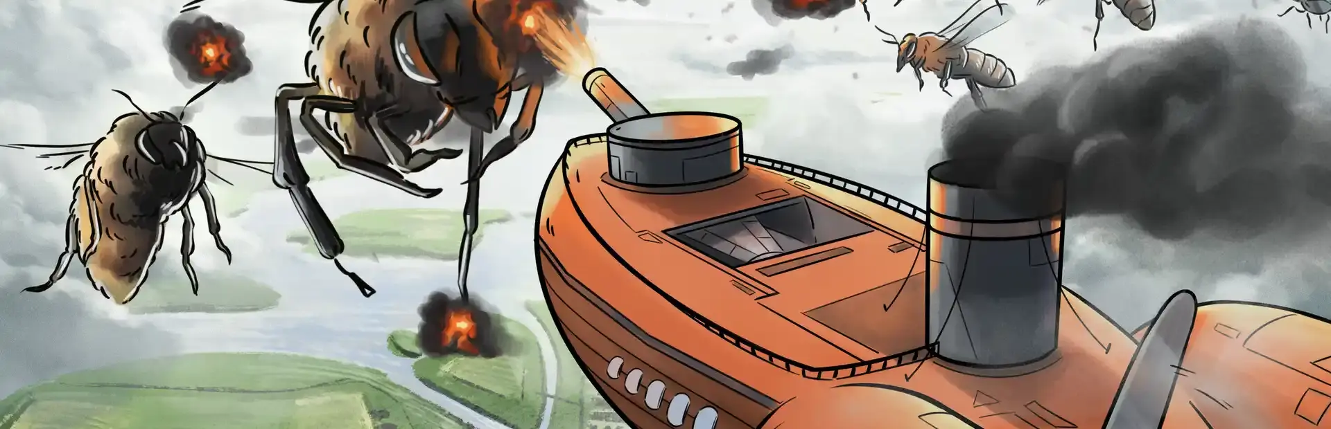 Airships: Lost Flotilla background