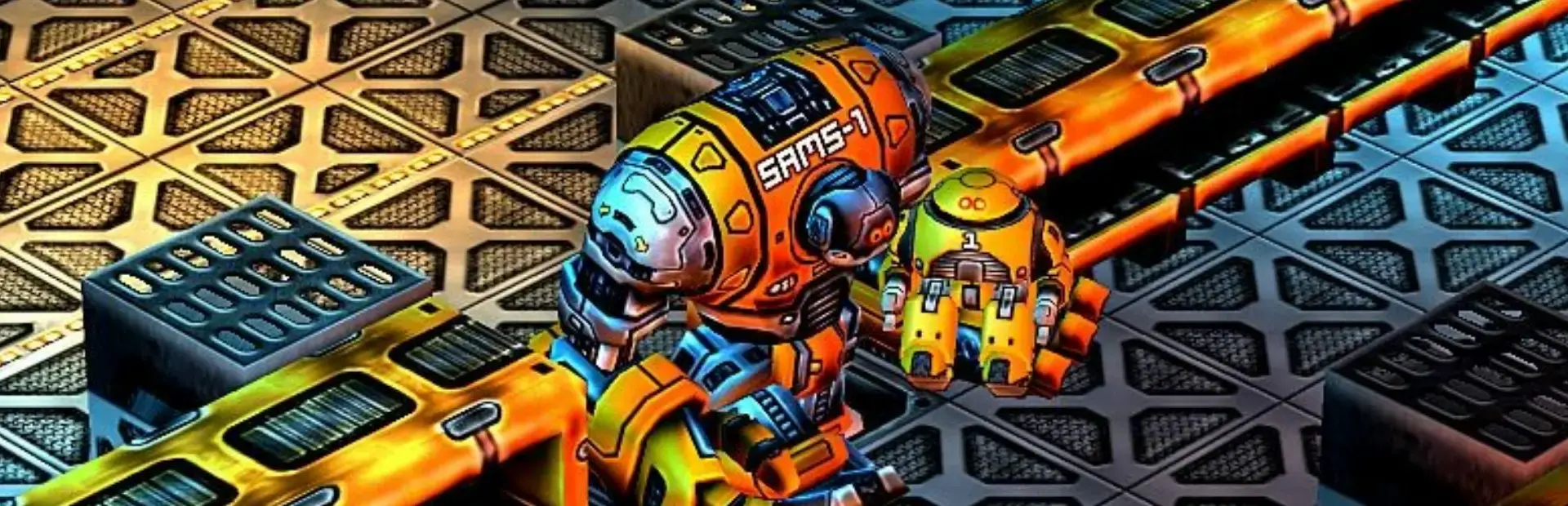 Mr. Robot and His Robot Factory background