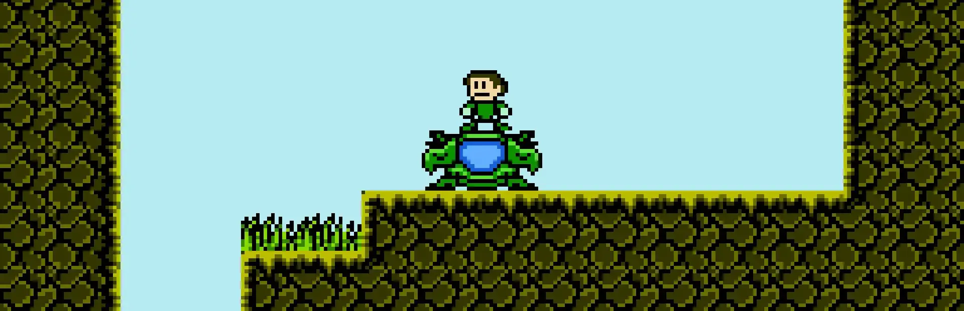 Battle Kid: Fortress of Peril background