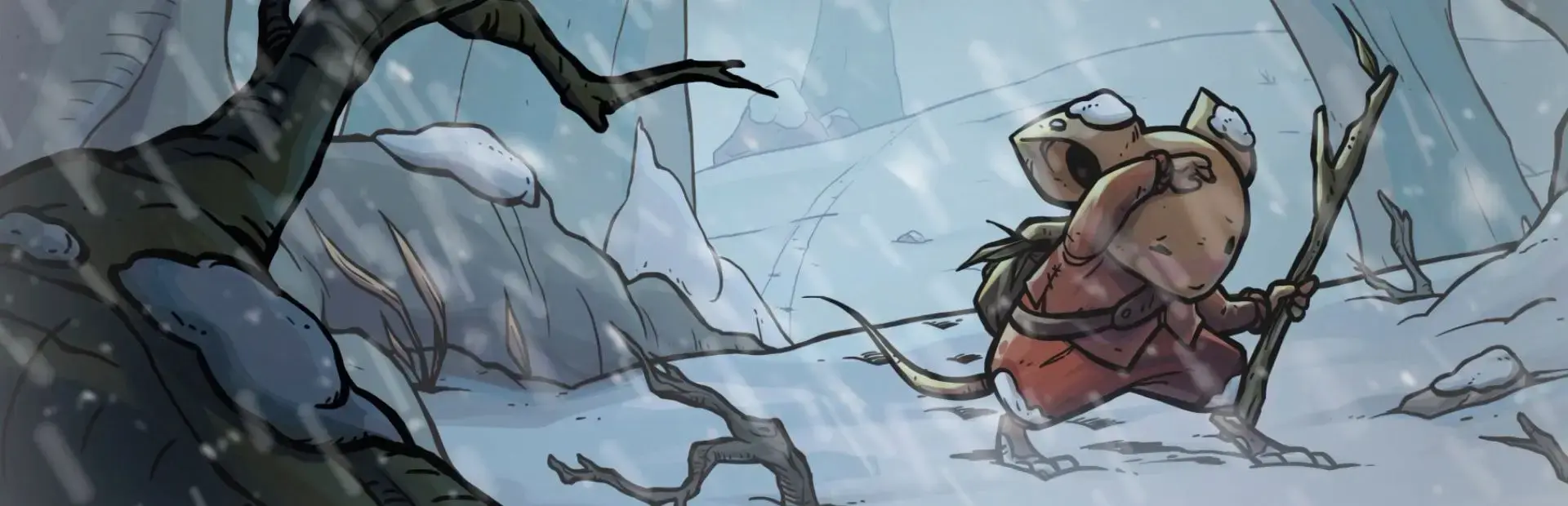 Winter Burrow background