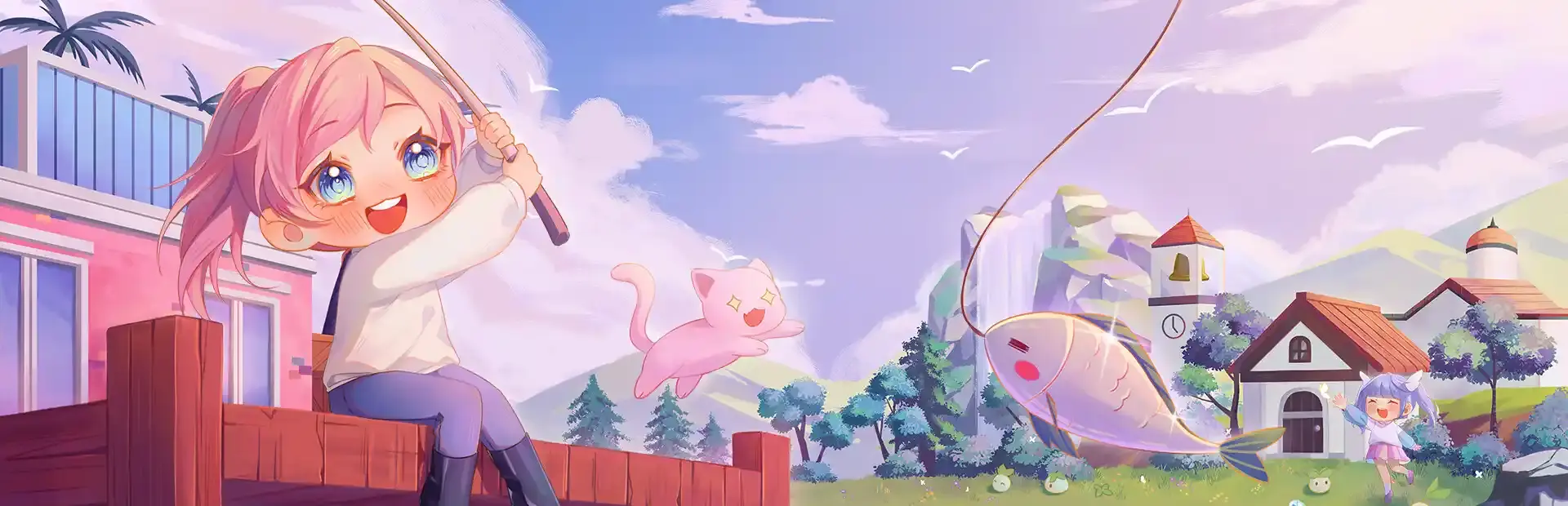 Chill Town background