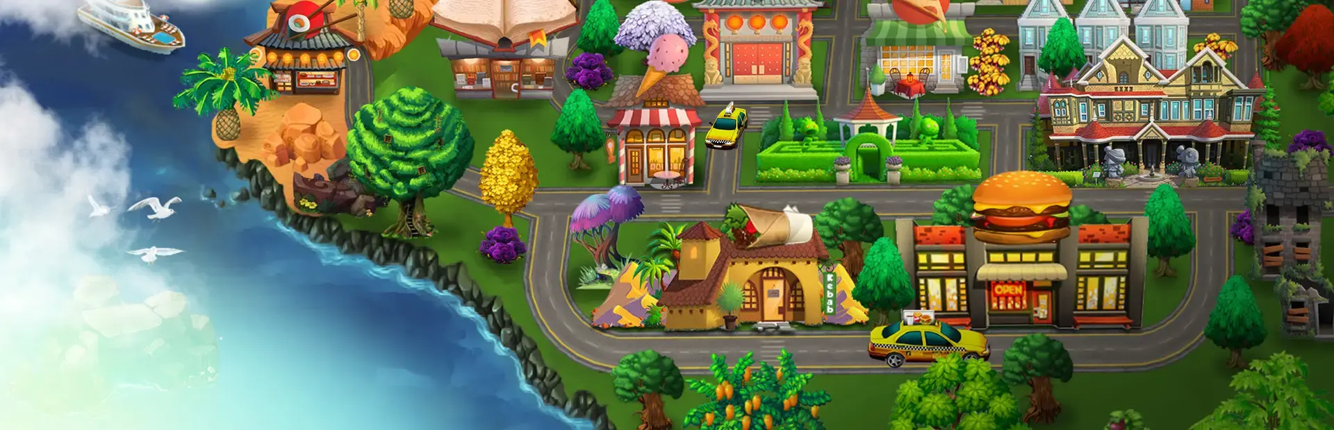 The Cooking Game background