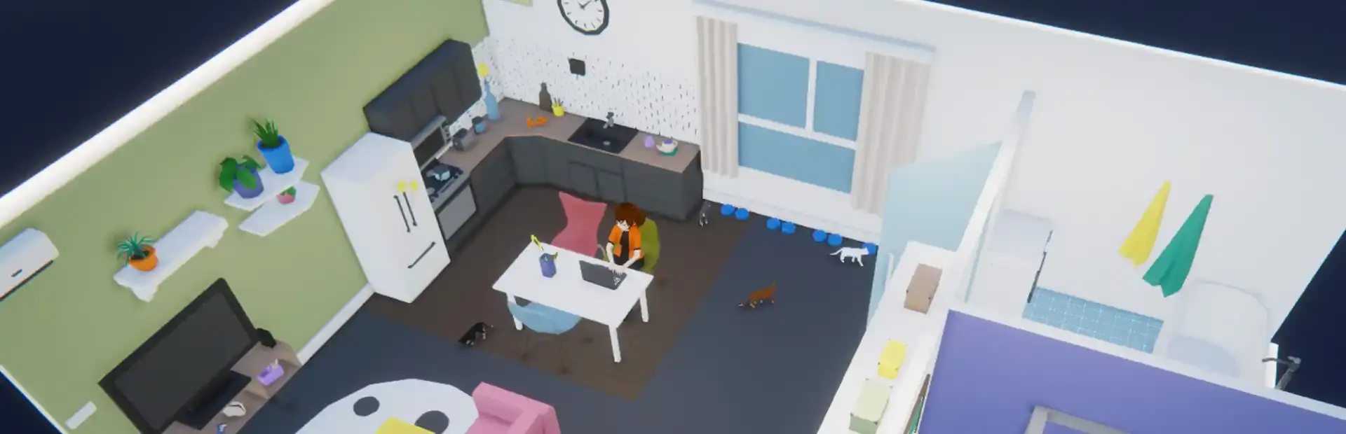 Home Office Simulator background