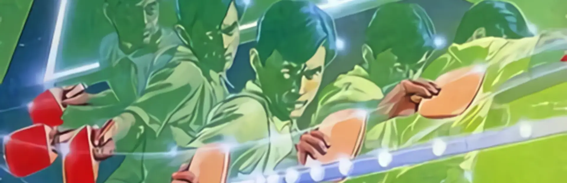 Konami's Ping Pong background