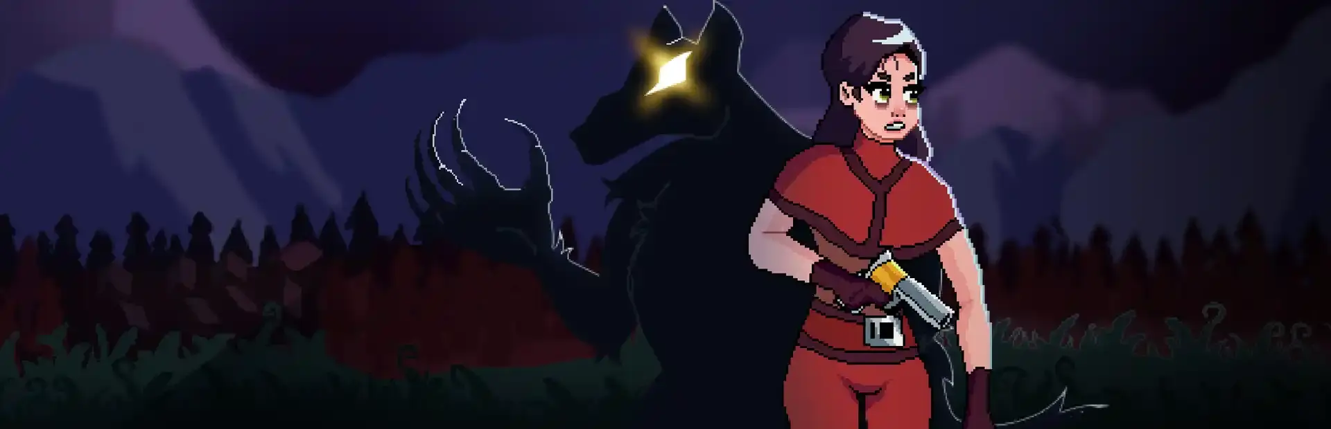 Moonlit background