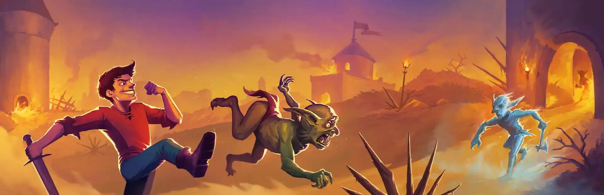 The Adventures of Sir Kicksalot background