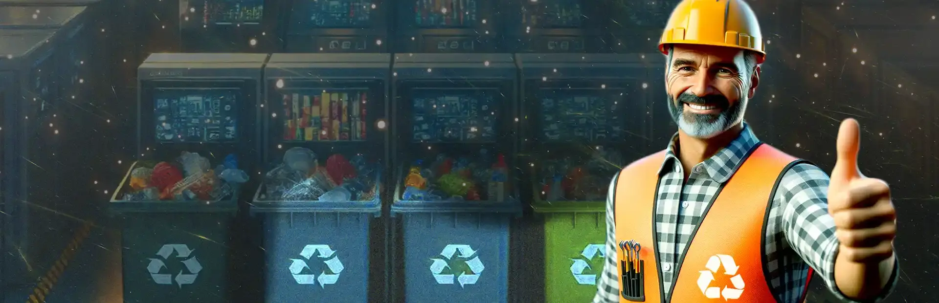 Recycling Center Simulator background