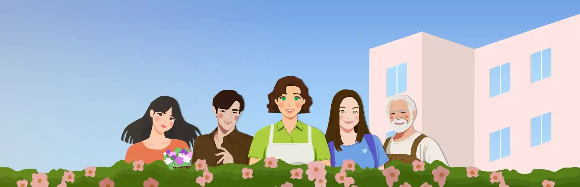Spring Tales background