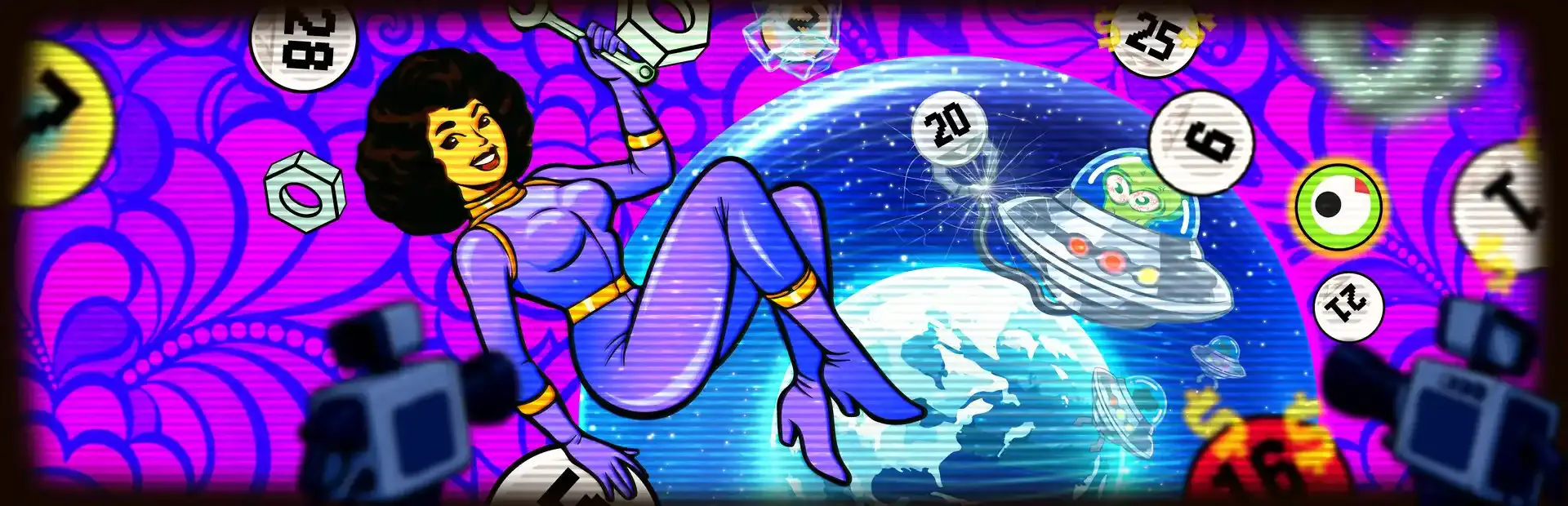 Lottery vs. Aliens background