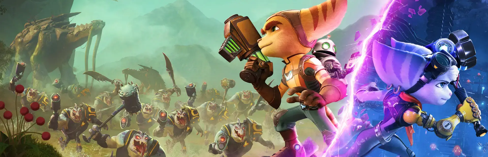 Ratchet & Clank: Rift Apart background