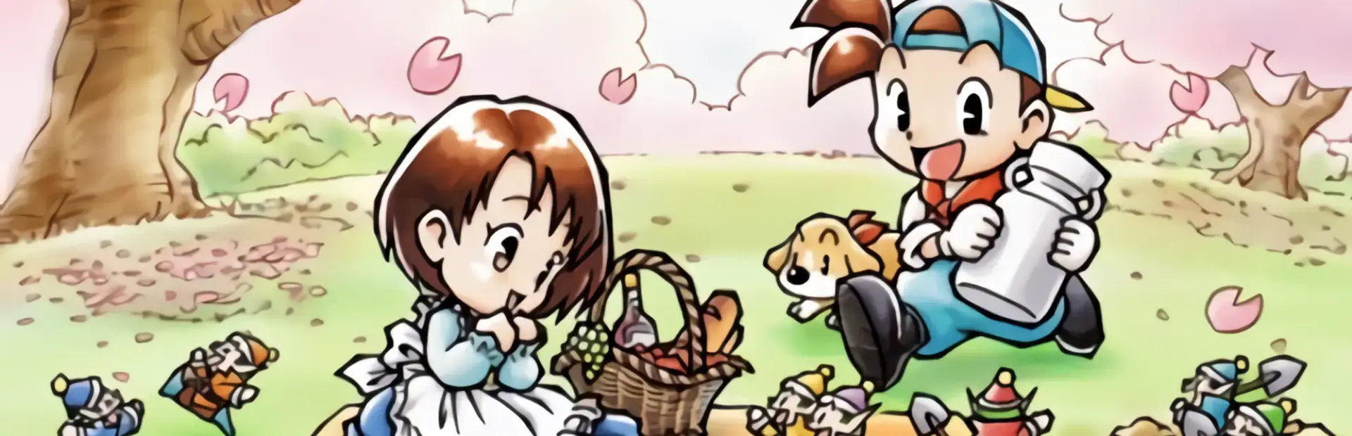 Harvest Moon: Back to Nature background