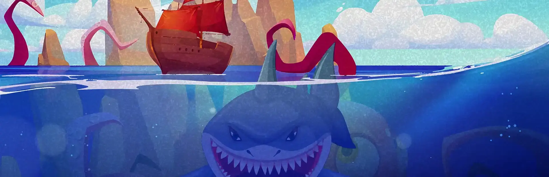Huge Jaws background