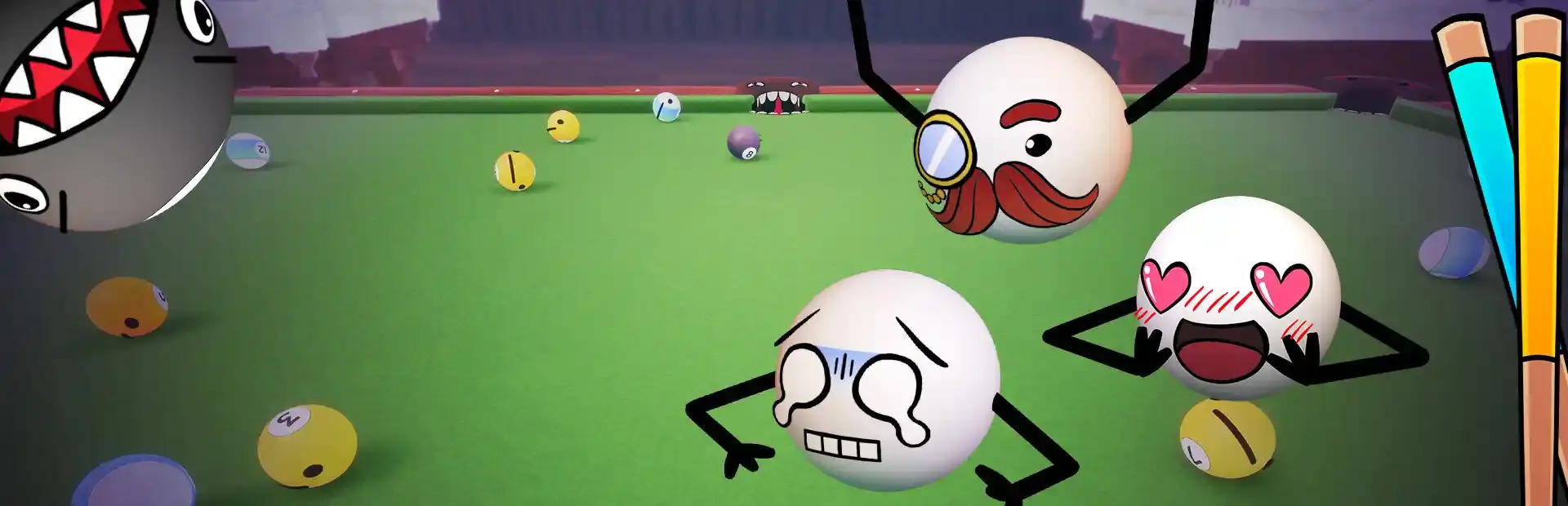 Battle Billiards background