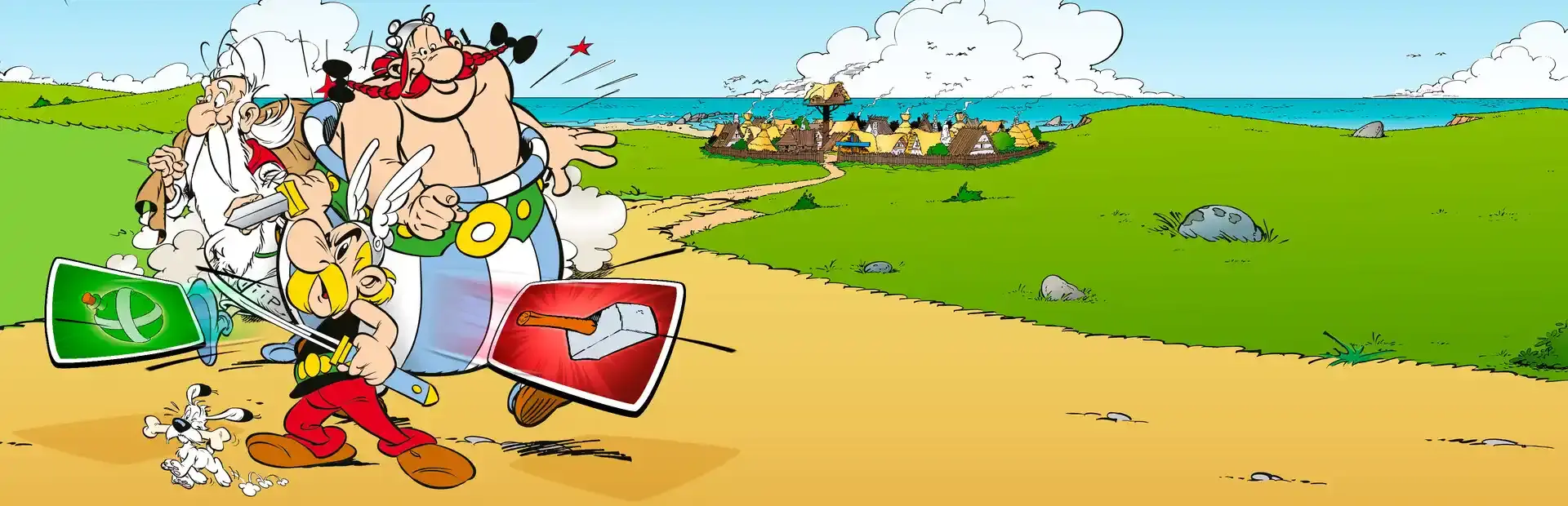 Asterix & Obelix: Heroes background