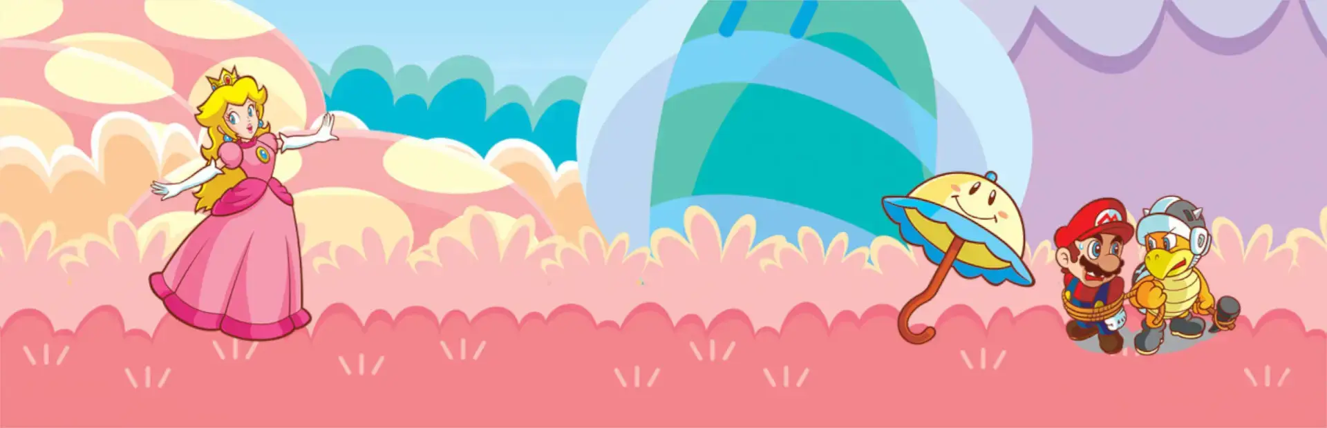 Super Princess Peach background