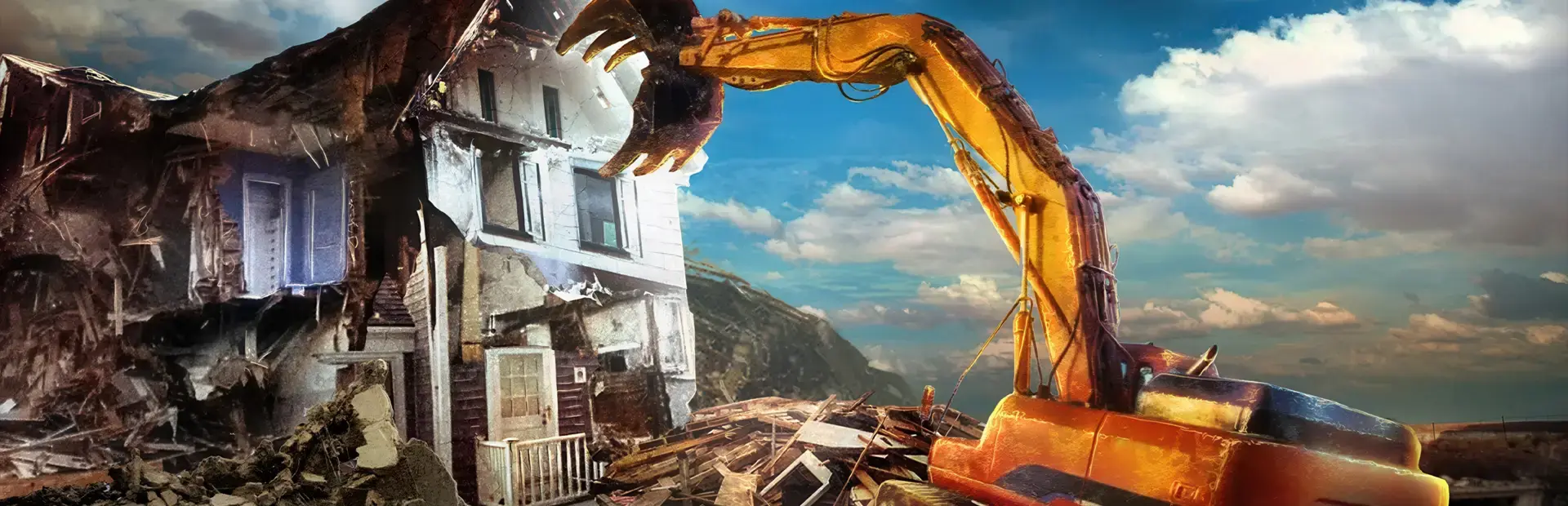 Demolish & Build 2017 background