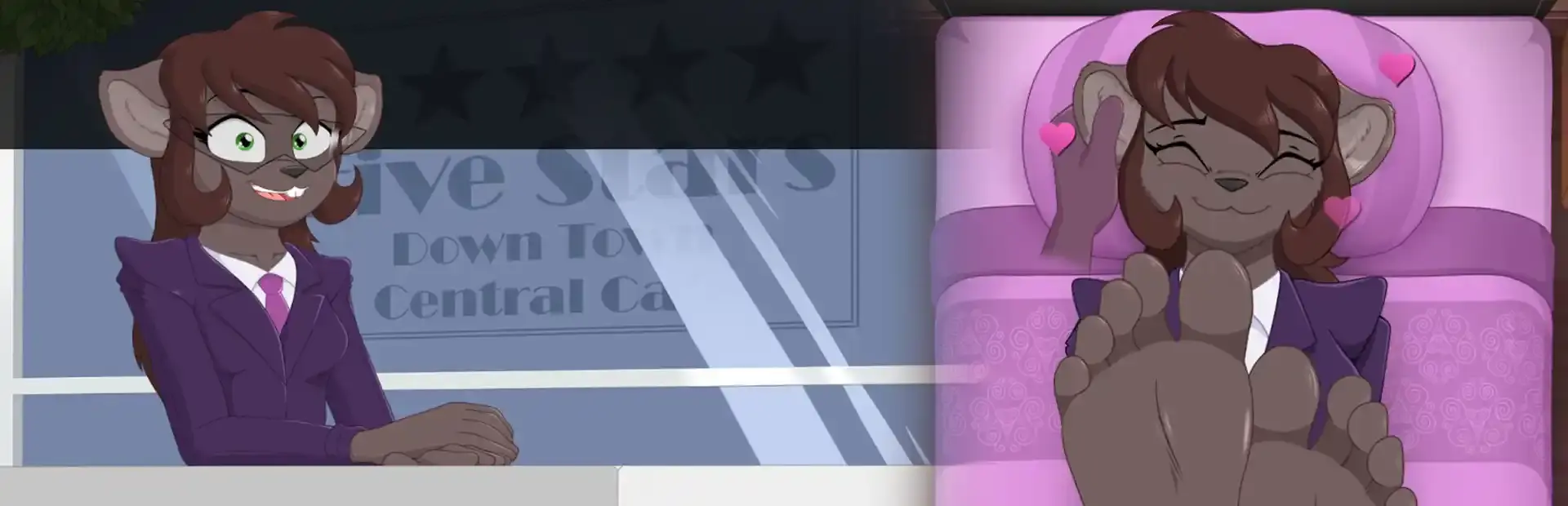 Ticklish Tessa background