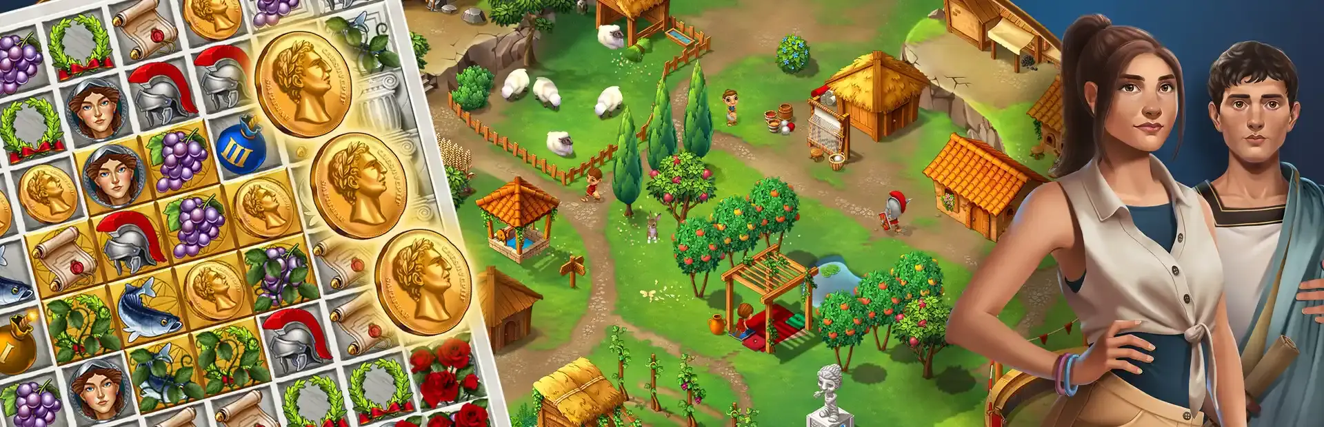 Legend of Rome 2: The Magic Hourglass background