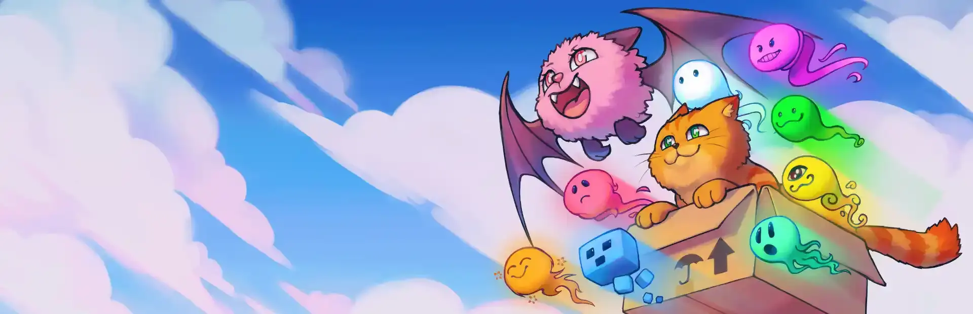 Catty & Batty: The Spirit Guide background