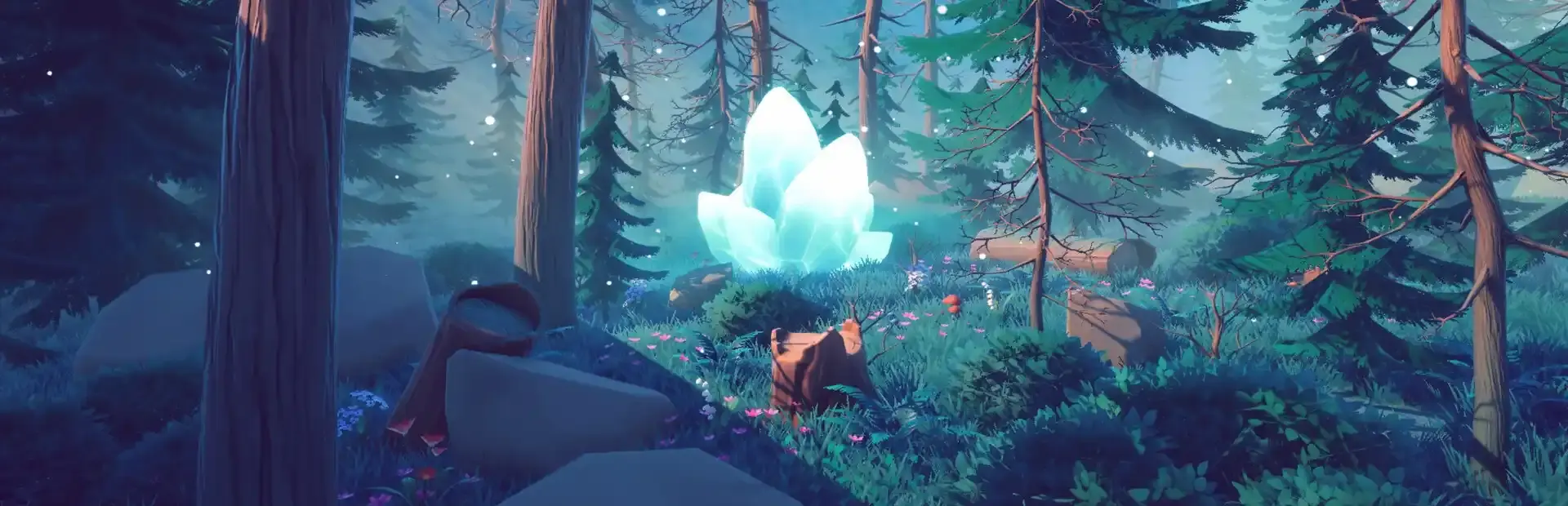 Lost Crystals background