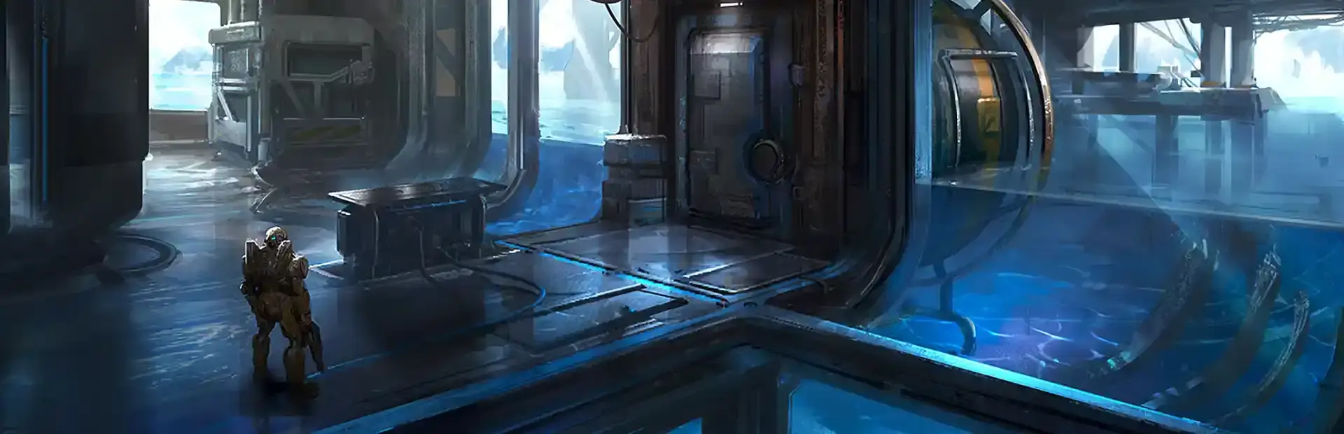 Halo 5: Forge background