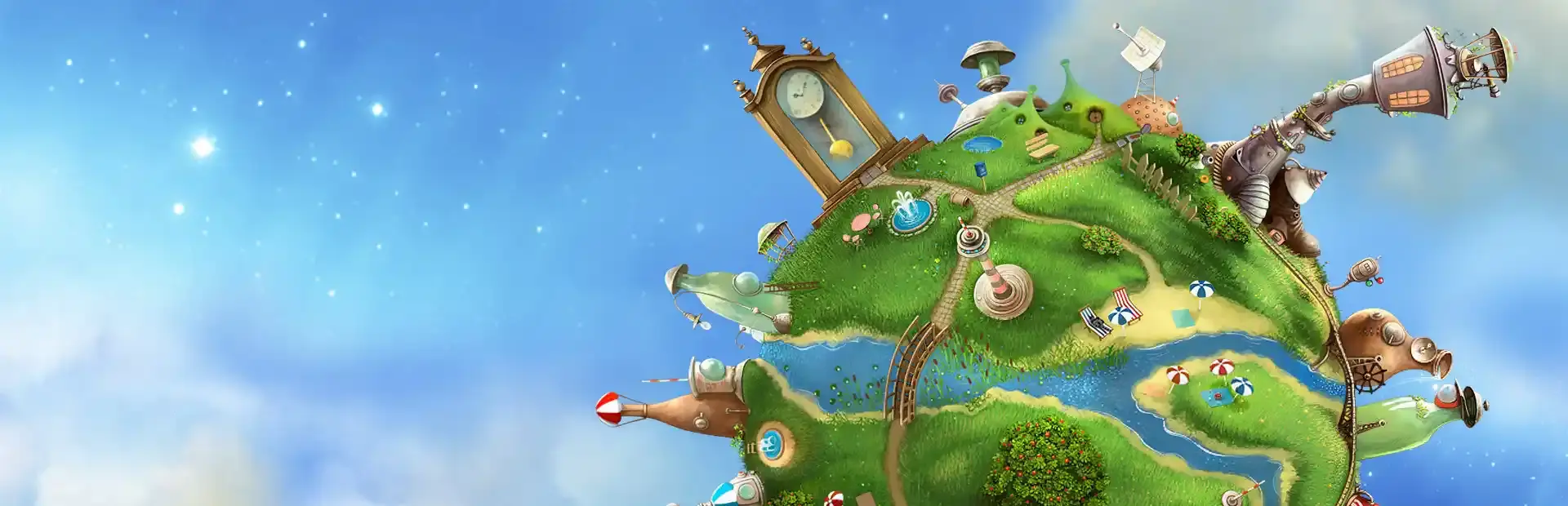 The Tiny Bang Story background