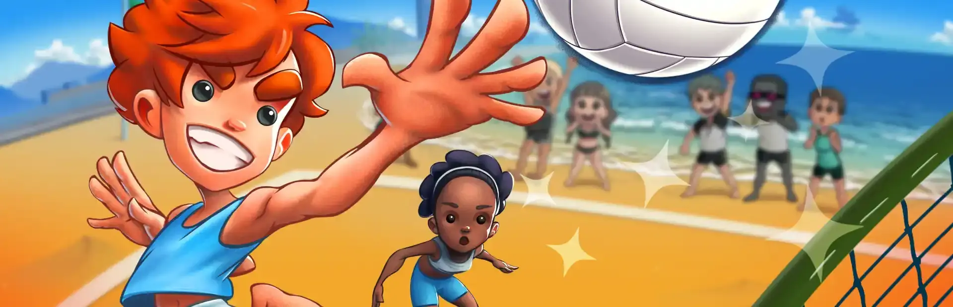 Super Volley Blast background